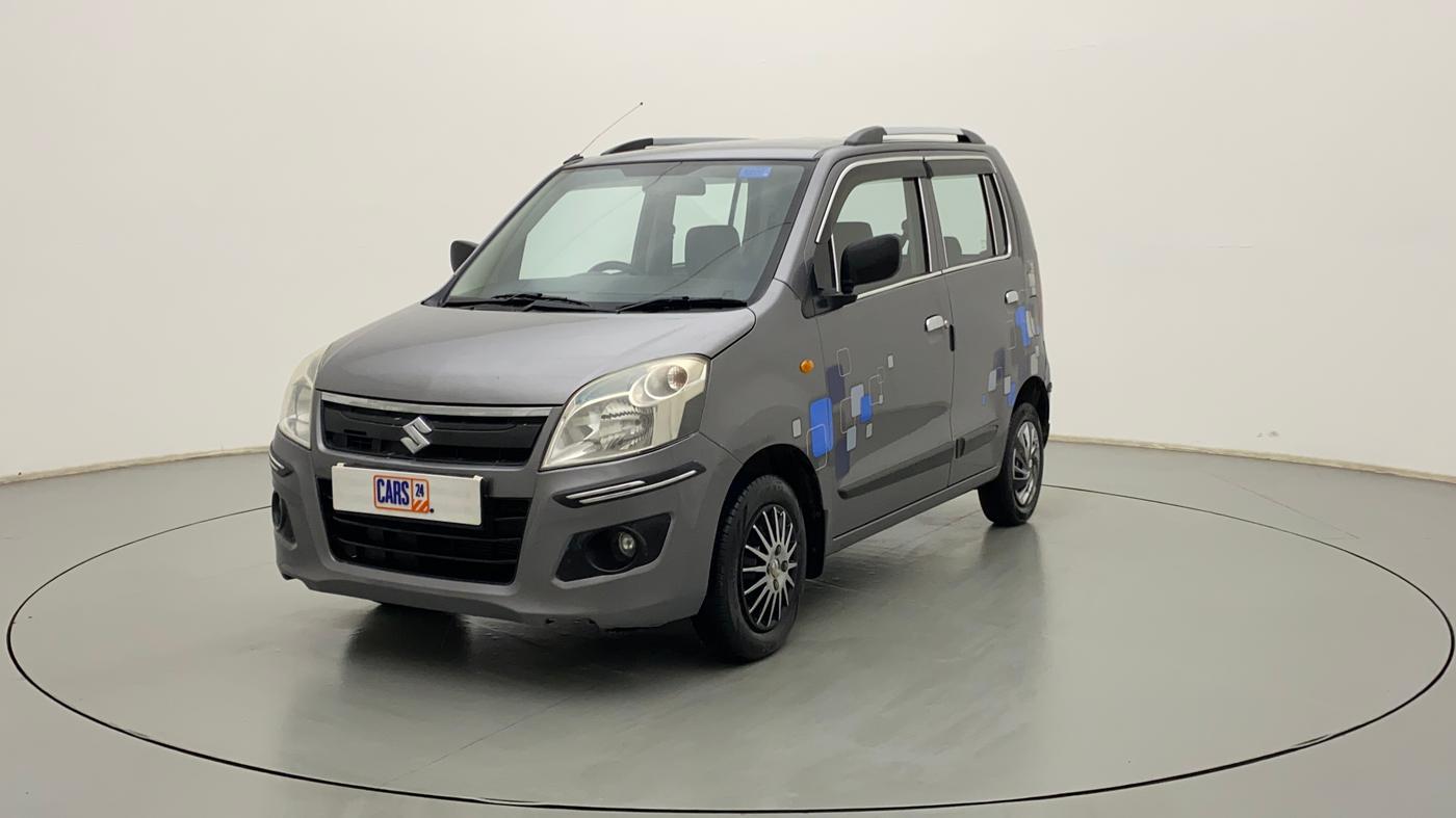 2014 Maruti Wagon R 1.0 LXI CNG, CNG, Manual, 1,11,834 km, Left Front Diagonal