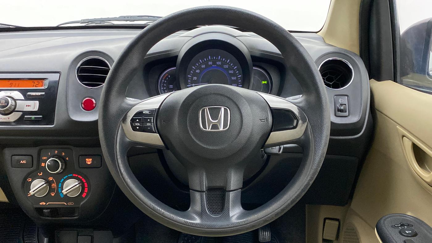 2015 Honda Brio 1.2 S MT I VTEC, Petrol, Manual, 46,020 km, Steering Wheel Close Up