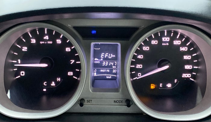 2017 Tata Tiago XZ 1.2 REVOTRON, Petrol, Manual, 33,270 km, Odometer Image