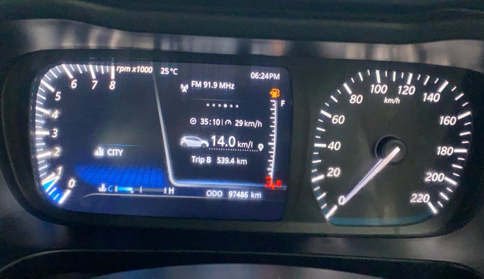 2021 Tata ALTROZ XZ PLUS I-TURBO PETROL, Petrol, Manual, 97,442 km, Odometer Image