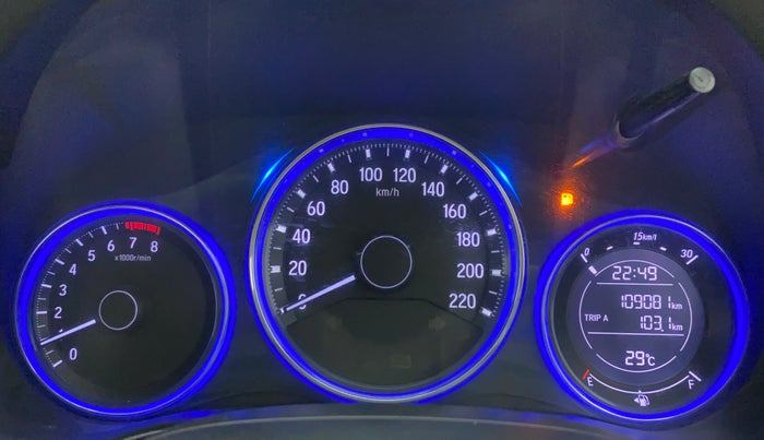 2015 Honda City 1.5L I-VTEC VX, Petrol, Manual, 1,09,081 km, Odometer Image