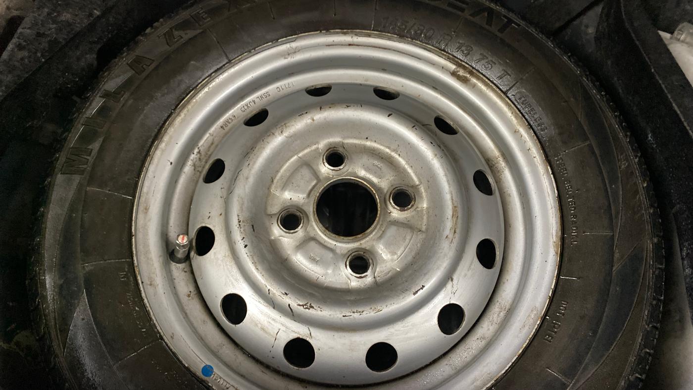 2017 Maruti Wagon R 1.0 LXI, Petrol, Manual, 22,695 km, Spare Tyre