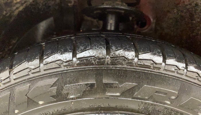 2018 Maruti Baleno ALPHA PETROL 1.2, Petrol, Manual, 1,05,185 km, Left Front Tyre Tread