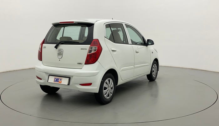 2013 Hyundai i10 SPORTZ 1.2 KAPPA2, Petrol, Manual, 41,984 km, Right Back Diagonal