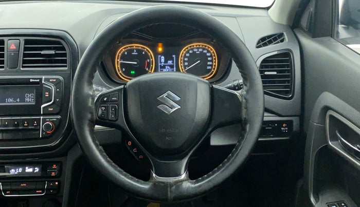 2016 Maruti Vitara Brezza ZDI, Diesel, Manual, 66,389 km, Steering Wheel Close Up