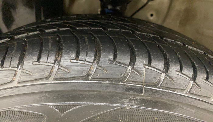 2019 Maruti New Wagon-R VXI 1.2, Petrol, Manual, 48,974 km, Left Front Tyre Tread