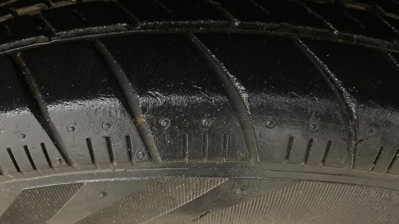 2014 Datsun Go T, Petrol, Manual, 43,209 km, Right Front Tyre Tread