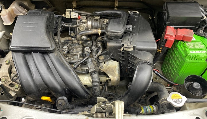 2014 Datsun Go T, Petrol, Manual, 43,209 km, Engine View