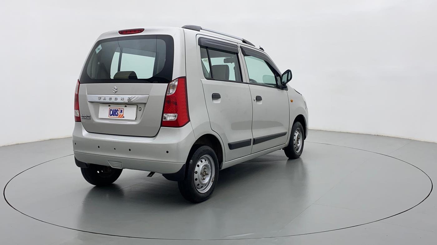 2018 Maruti Wagon R 1.0 LXI CNG, CNG, Manual, 82,568 km, Right Back Diagonal