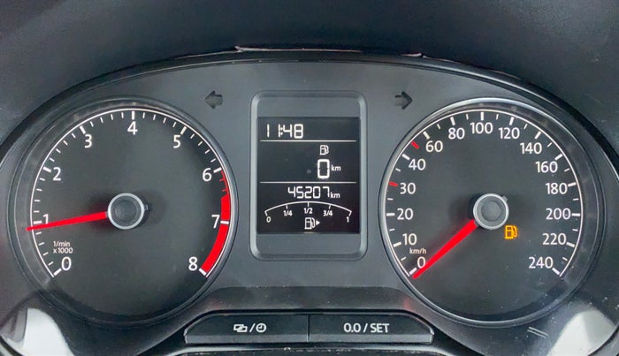 2017 Volkswagen Polo HIGHLINE PLUS 1.2L PETROL, CNG, Manual, 45,278 km, Odometer Image