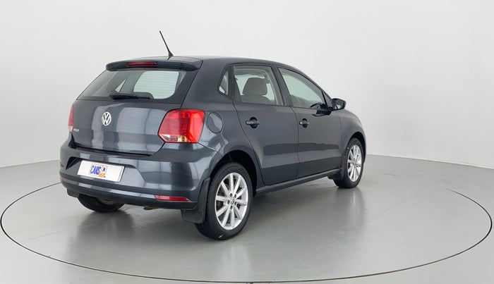 2017 Volkswagen Polo HIGHLINE PLUS 1.2L PETROL, CNG, Manual, 45,278 km, Right Back Diagonal
