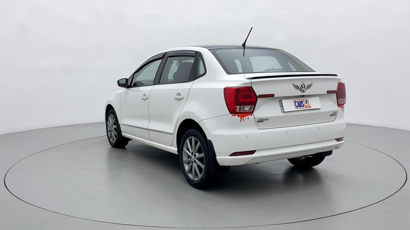 2019 Volkswagen Ameo HIGHLINE PLUS DSG 1.5, Diesel, Automatic, 45,925 km, Left Back Diagonal