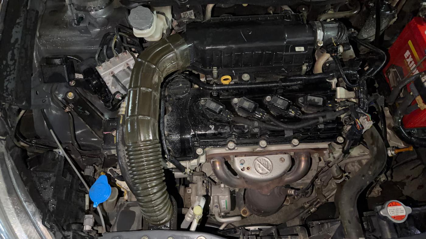 2021 Maruti Ciaz ZETA AT 1.5  SHVS PETROL, Petrol, Automatic, 44,799 km, Engine View - Right