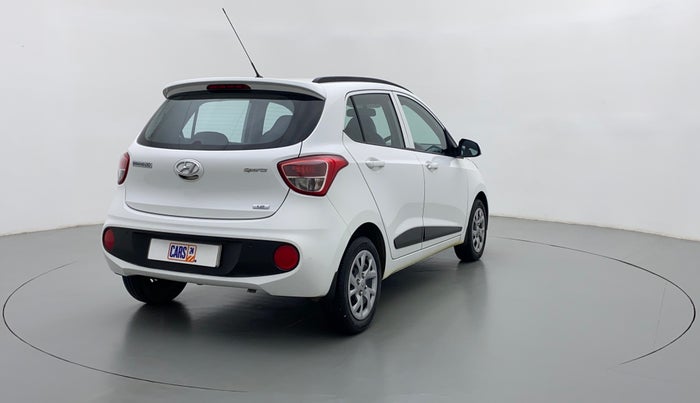 2019 Hyundai Grand i10 1.2 KAPPA SPORTZ (O), Petrol, Manual, 9,128 km, Right Back Diagonal