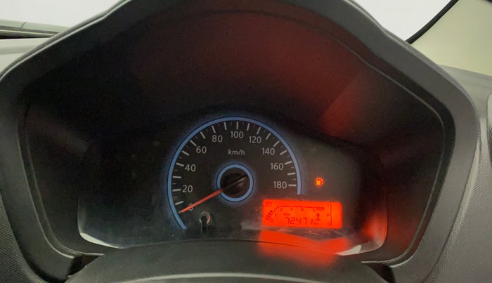 2019 Datsun Redi Go T (O), Petrol, Manual, 72,455 km, Odometer Image