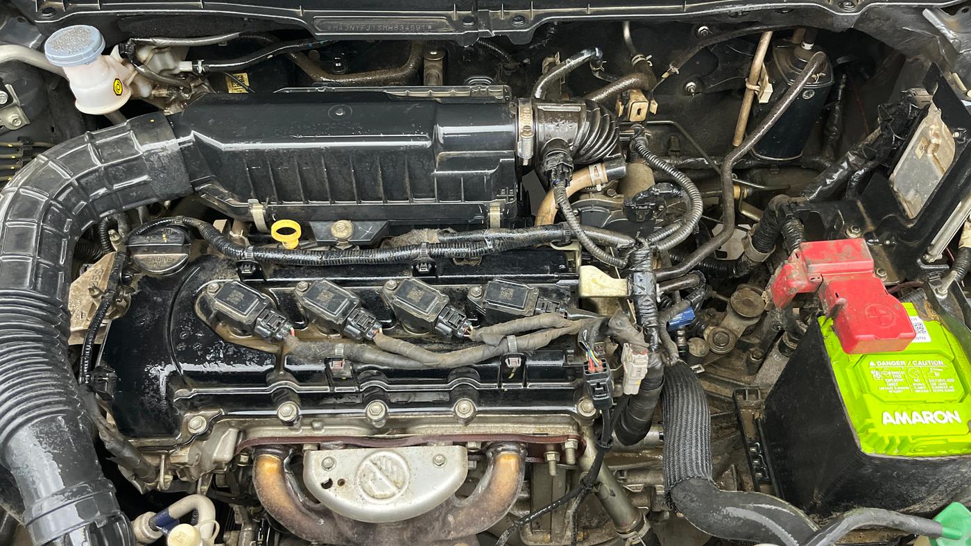 2021 Maruti Vitara Brezza LXI, Petrol, Manual, 62,197 km, Engine View