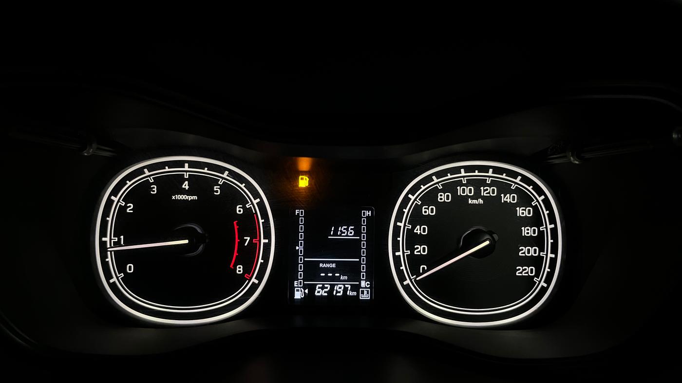 2021 Maruti Vitara Brezza LXI, Petrol, Manual, 62,197 km, Odometer Image