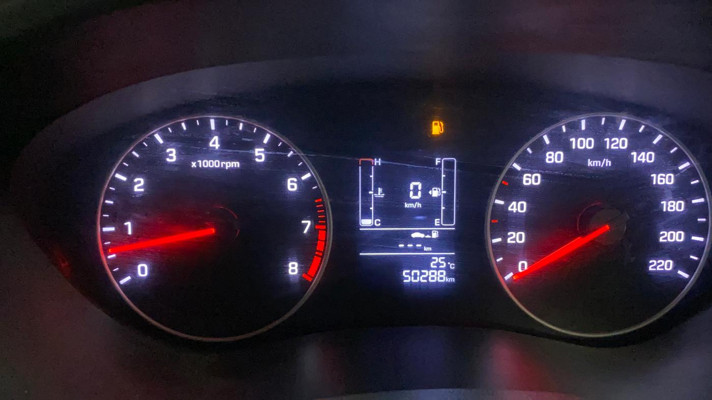 2018 Hyundai Elite i20 ASTA 1.2, Petrol, Manual, 50,179 km, Odometer Image