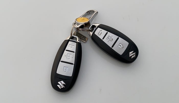 2017 Maruti Ciaz S 1.4 MT PETROL, Petrol, Manual, 47,435 km, Key Close Up