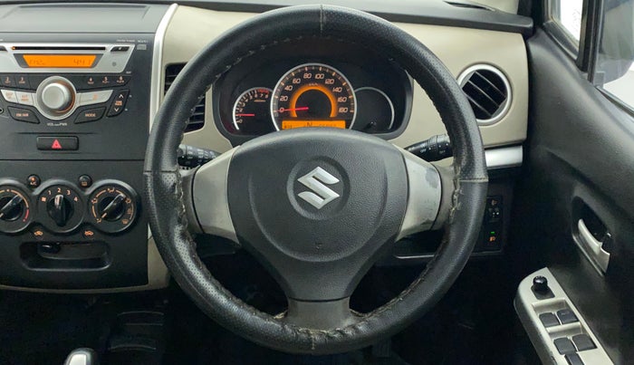2016 Maruti Wagon R 1.0 VXI AMT, Petrol, Automatic, 66,992 km, Steering Wheel Close Up