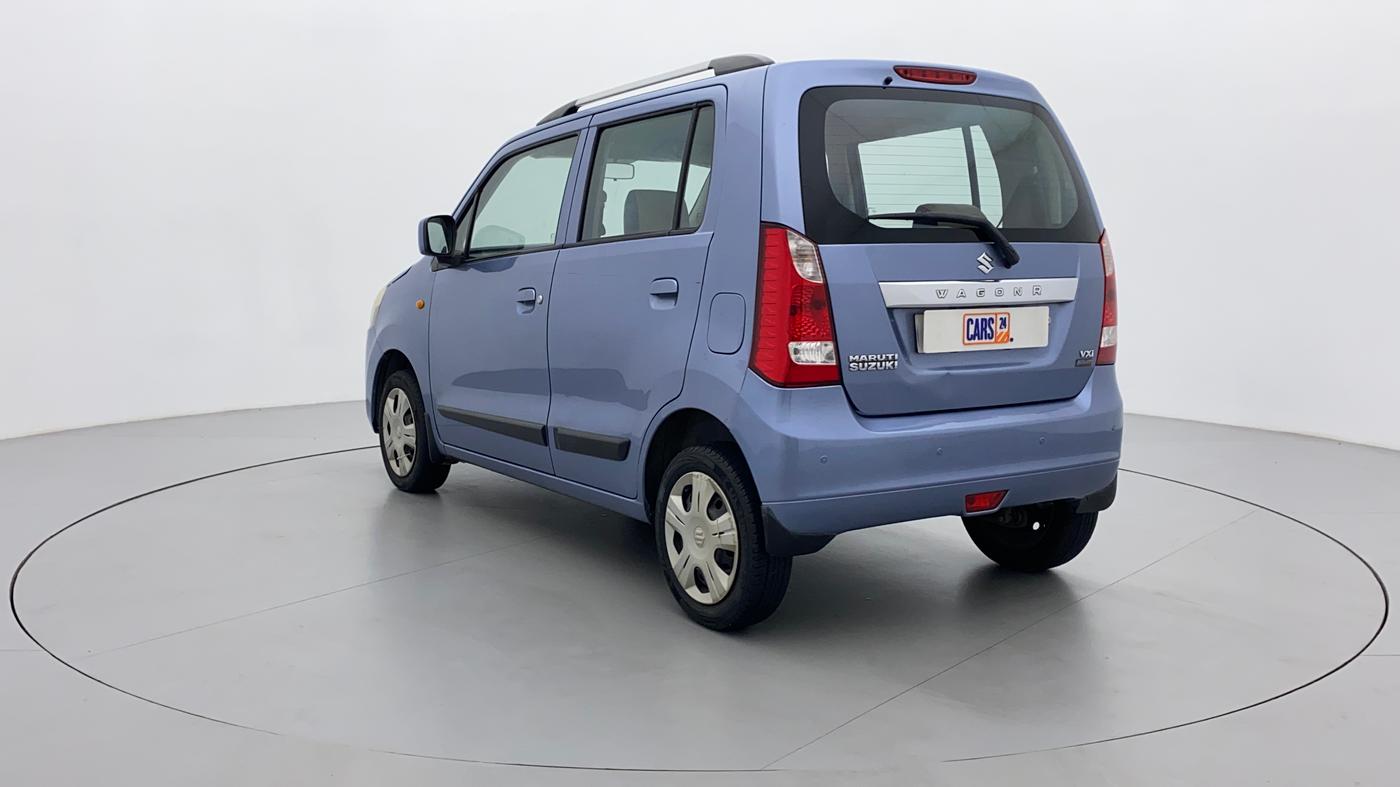 2016 Maruti Wagon R 1.0 VXI AMT, Petrol, Automatic, 66,992 km, Left Back Diagonal