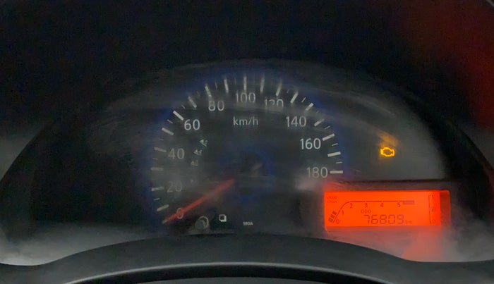 2016 Datsun Go T, CNG, Manual, 76,662 km, Odometer Image