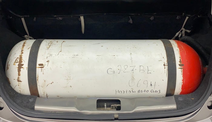 2016 Datsun Go T, CNG, Manual, 76,662 km, Boot Inside