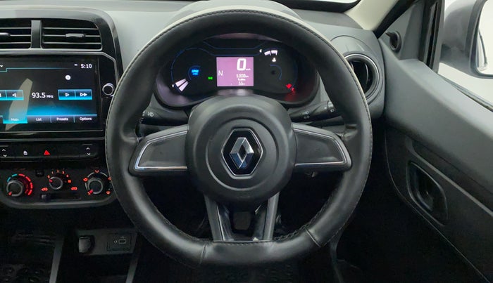2020 Renault Kwid RXT 1.0 AMT (O), Petrol, Automatic, 5,477 km, Steering Wheel Close Up