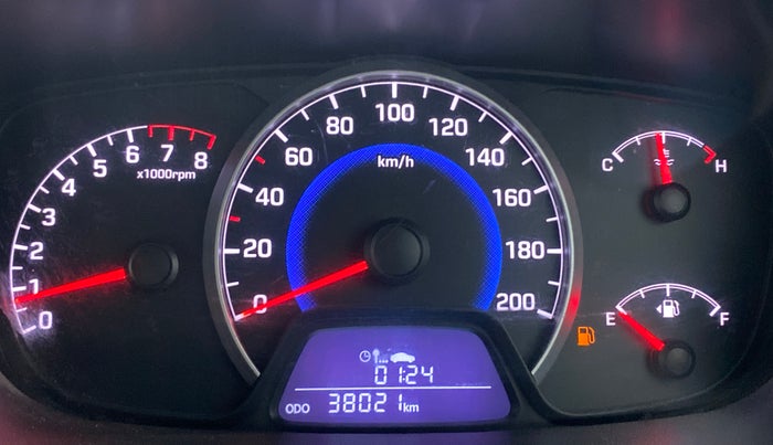 2015 Hyundai Grand i10 SPORTZ 1.2 KAPPA VTVT, Petrol, Manual, 38,020 km, Odometer Image
