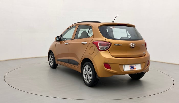 2015 Hyundai Grand i10 SPORTZ 1.2 KAPPA VTVT, Petrol, Manual, 38,020 km, Left Back Diagonal