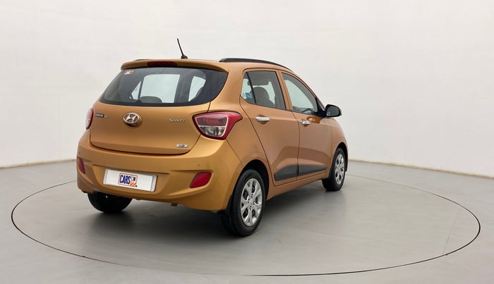 2015 Hyundai Grand i10 SPORTZ 1.2 KAPPA VTVT, Petrol, Manual, 38,020 km, Right Back Diagonal