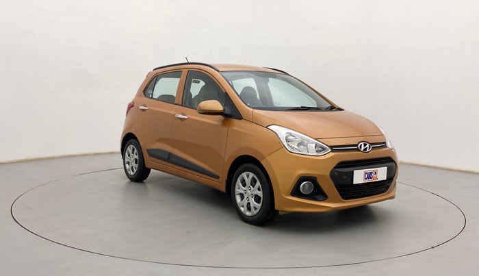 2015 Hyundai Grand i10 SPORTZ 1.2 KAPPA VTVT, Petrol, Manual, 38,020 km, Right Front Diagonal