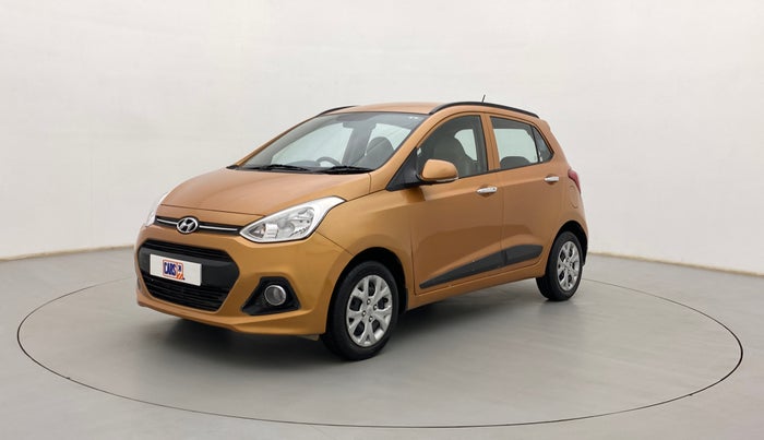 2015 Hyundai Grand i10 SPORTZ 1.2 KAPPA VTVT, Petrol, Manual, 38,020 km, Left Front Diagonal
