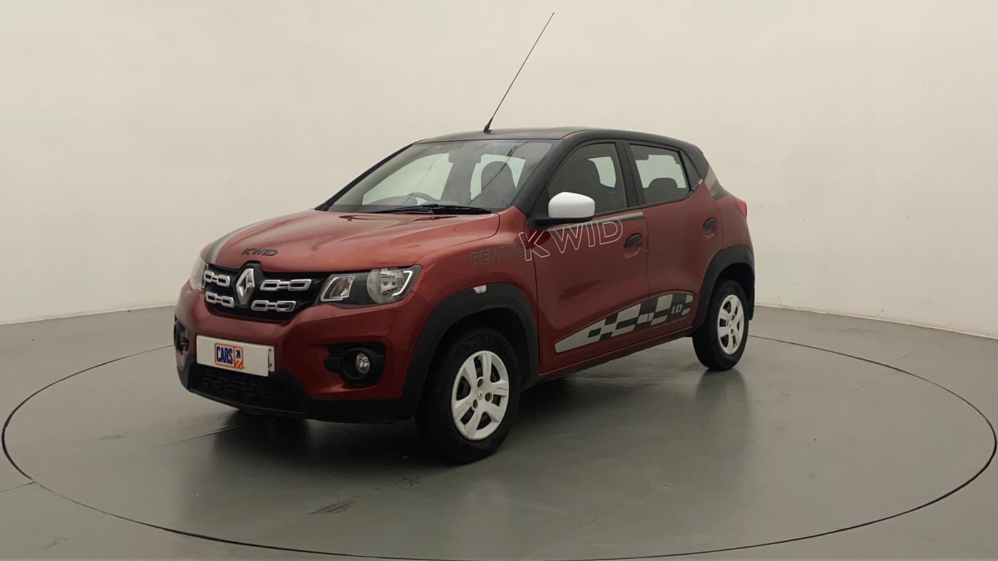 2017 Renault Kwid RXT 1.0 AMT (O), Petrol, Automatic, 49,301 km, Left Front Diagonal