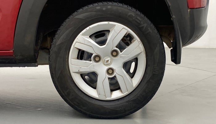 2016 Renault Kwid 1.0 RXT Opt AT, Petrol, Automatic, 62,527 km, Left Rear Wheel