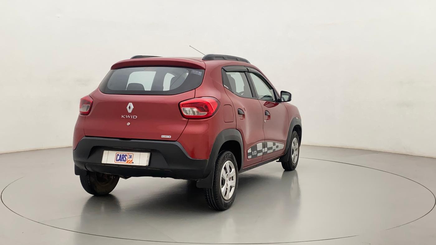 2016 Renault Kwid 1.0 RXT Opt AT, Petrol, Automatic, 62,527 km, Right Back Diagonal