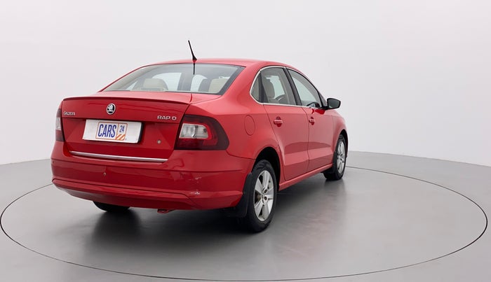 2017 Skoda Rapid STYLE 1.5 TDI AT, Diesel, Automatic, 1,15,463 km, Right Back Diagonal
