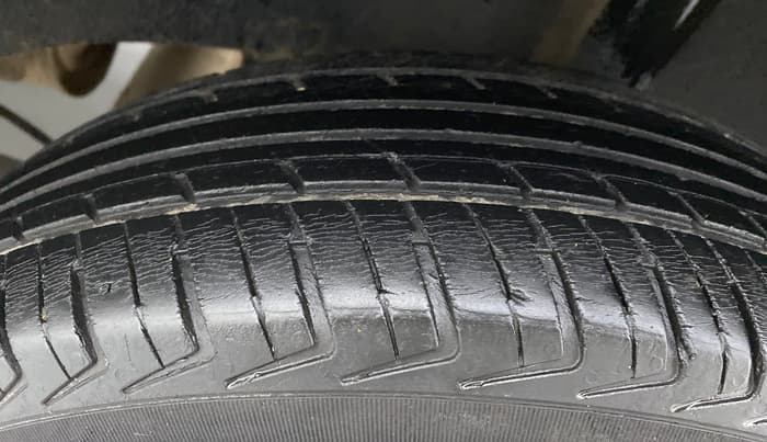 2018 Datsun Redi Go 1.0 T(O) AT, Petrol, Automatic, 62,555 km, Left Rear Tyre Tread