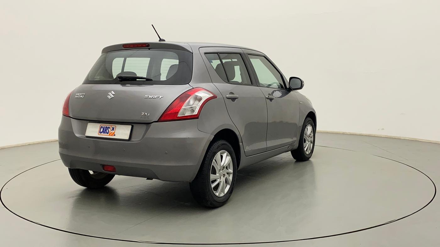 2014 Maruti Swift ZXI, Petrol, Manual, 54,596 km, Right Back Diagonal