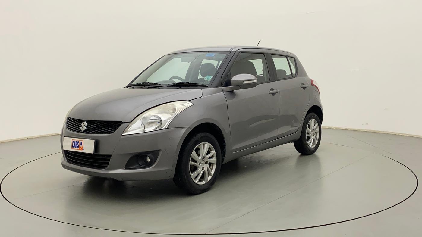 2014 Maruti Swift ZXI, Petrol, Manual, 54,596 km, Left Front Diagonal