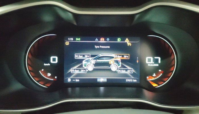 2022 MG ASTOR SHARP 1.5 CVT, Petrol, Automatic, 37,672 km, Odometer Image