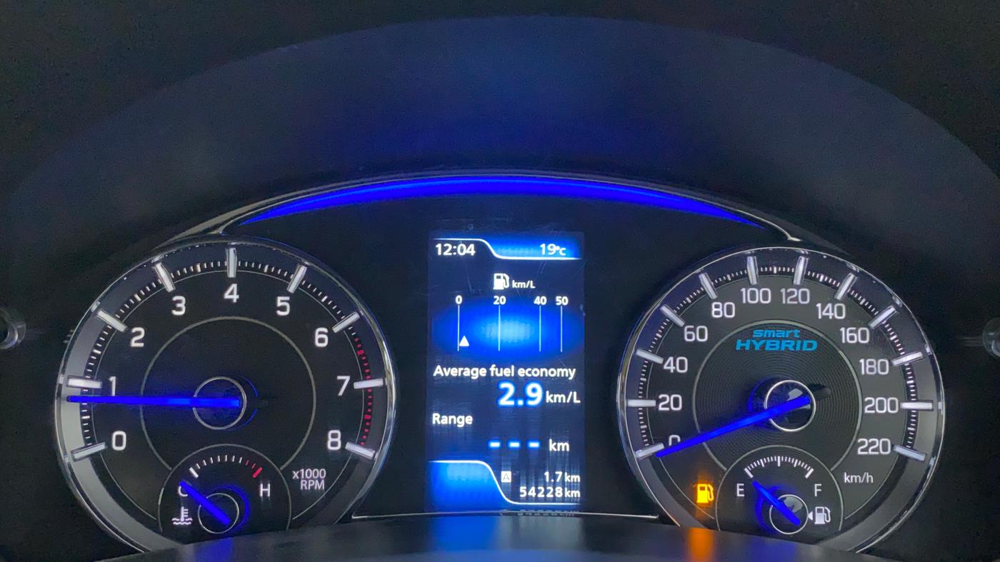 2021 Maruti Ciaz ZETA 1.5 SHVS VVT MT, Petrol, Manual, 54,326 km, Odometer Image