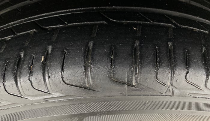 2021 Tata NEXON XZA PLUS PETROL, Petrol, Automatic, 52,923 km, Left Rear Tyre Tread