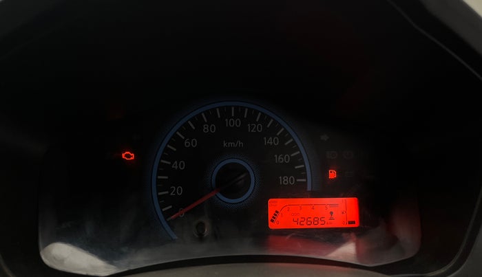 2017 Datsun Redi Go T (O), Petrol, Manual, 42,661 km, Odometer Image