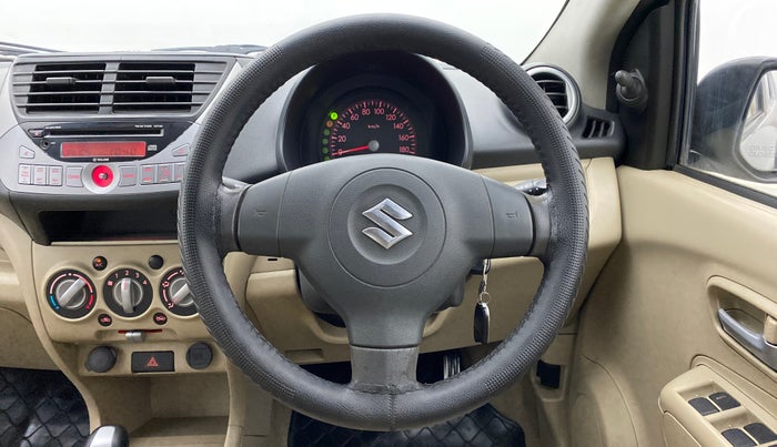2013 Maruti A Star VXI (ABS) AT, Petrol, Automatic, 41,301 km, Steering Wheel Close Up