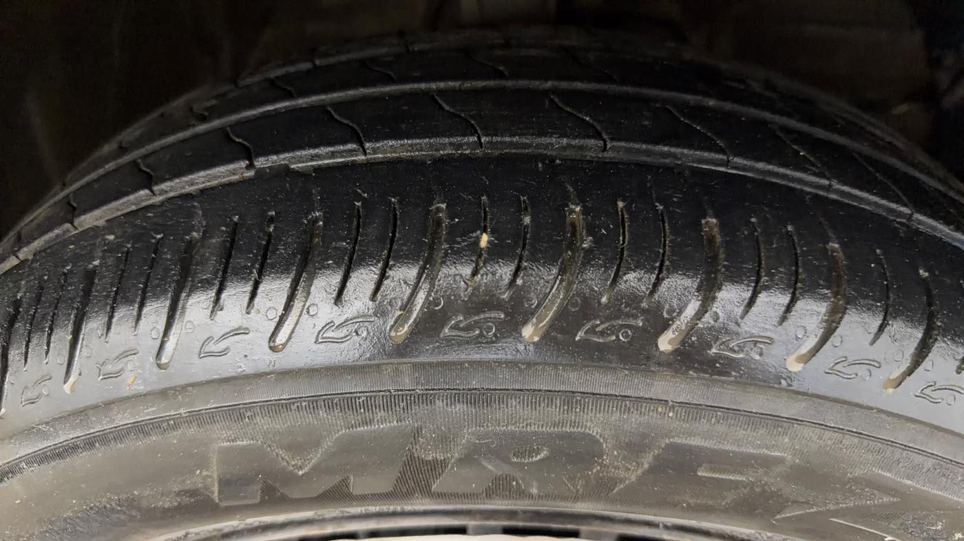 2022 Maruti Baleno DELTA PETROL 1.2, Petrol, Manual, 55,063 km, Right Front Tyre Tread