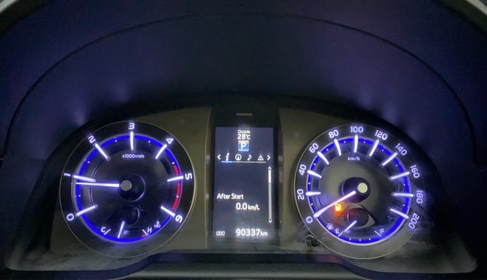 2019 Toyota Innova Crysta 2.8 ZX AT 7 STR, Diesel, Automatic, 90,337 km, Odometer Image