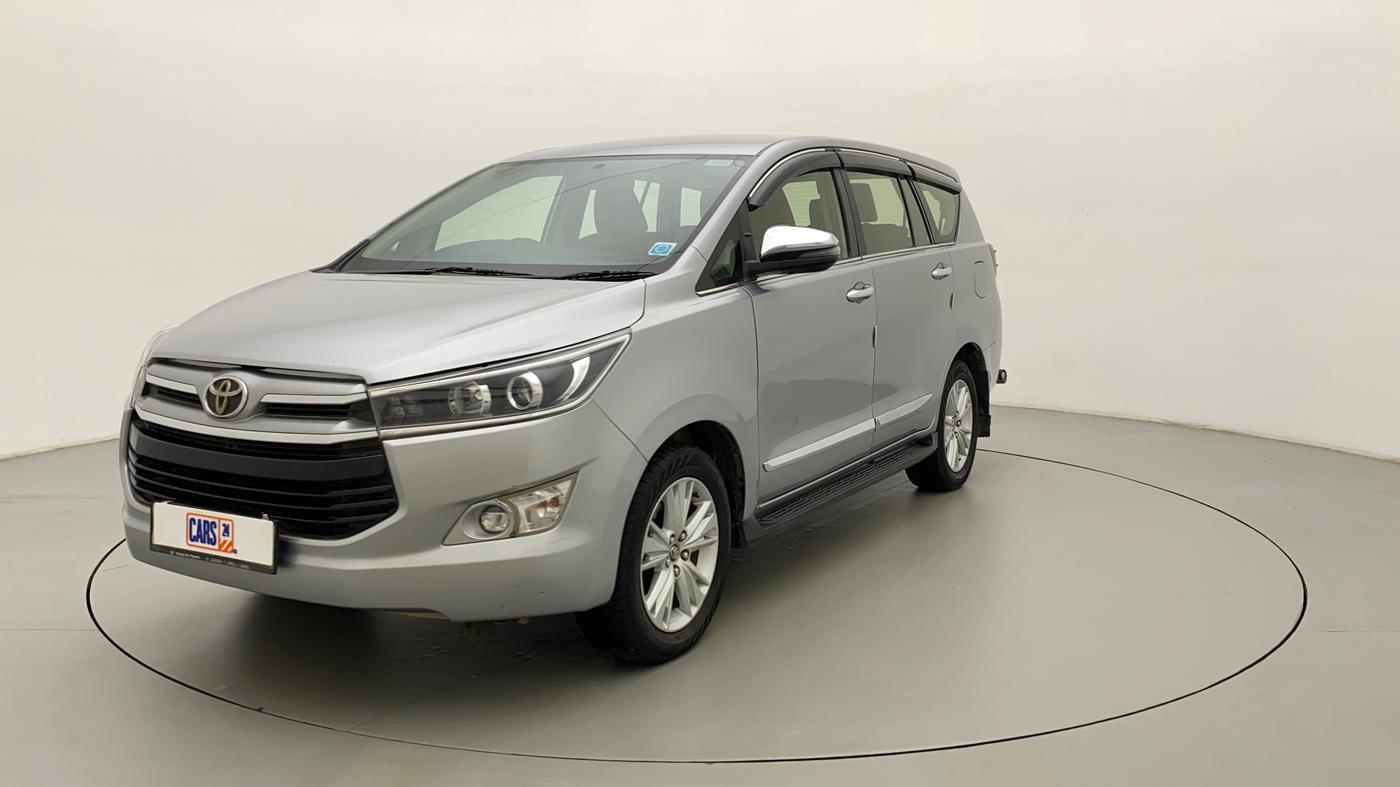 2019 Toyota Innova Crysta 2.8 ZX AT 7 STR, Diesel, Automatic, 90,337 km, Left Front Diagonal