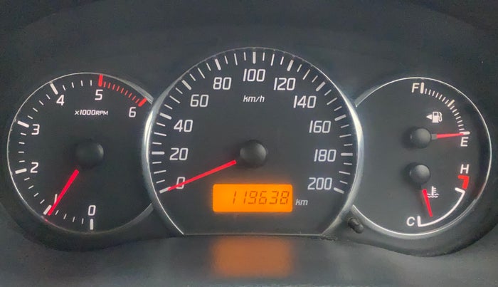 2011 Maruti Swift VDI, Diesel, Manual, 1,19,638 km, Odometer Image