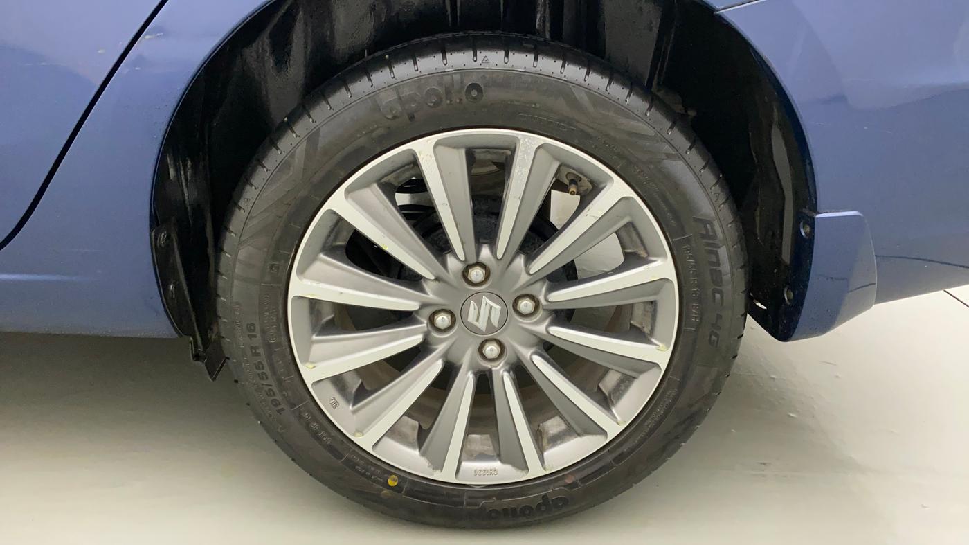 2018 Maruti Ciaz ALPHA 1.5 SHVS PETROL, Petrol, Manual, 15,871 km, Left Rear Wheel